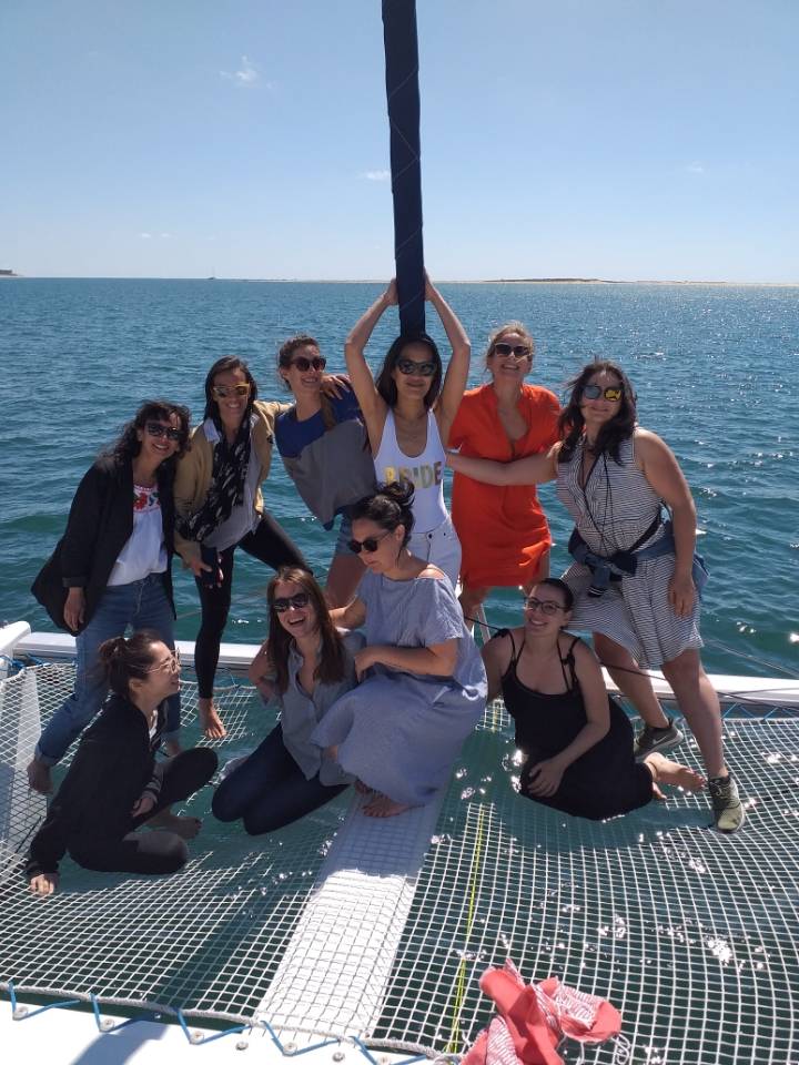 EVJF Arcachon en catamaran