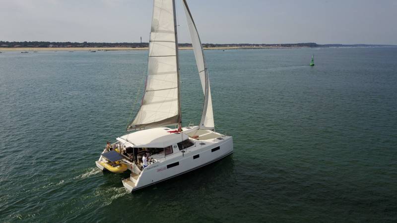 A louer sur le Bassin d'Arcachon catamaran nautitech
