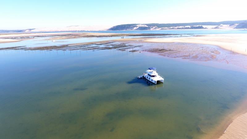Cap Ferret location catamaran 14 personnes