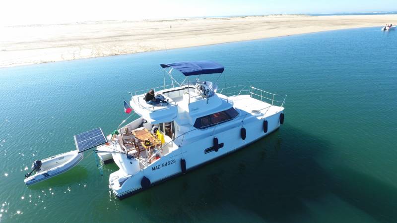 location de catamaran pour groupe bassin d'arcachon
