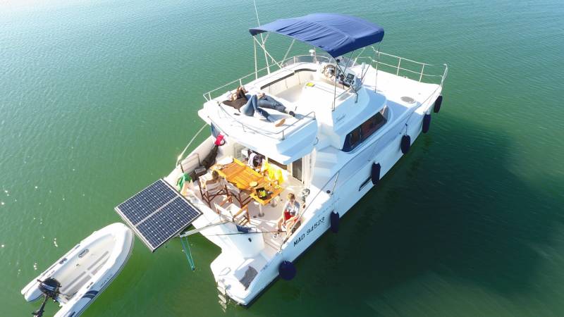 Bassin d'Arcachon à louer catamaran 14 places