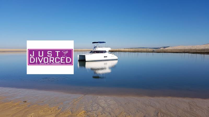 Divorce party ou comment fêter son divorce en catamaran de croisière à Arcachon en nouvelle Aquitaine