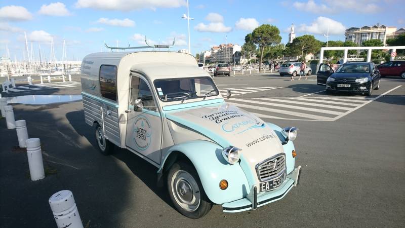 Location bateau Arcachon une ancienne pour la com