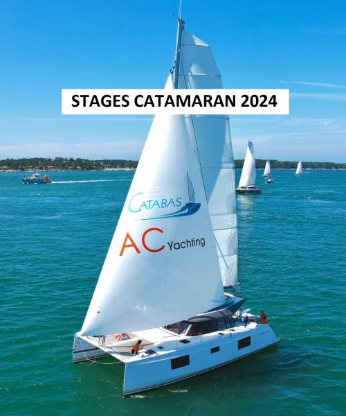 Stages catamaran habitable 2024 à Arcachon