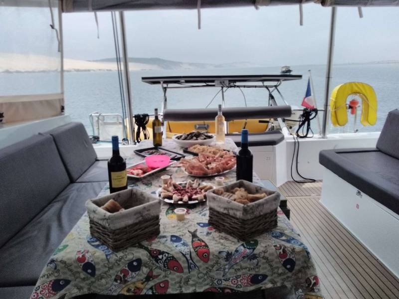 Location catamaran Cap-Ferret